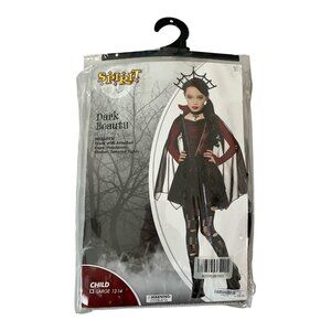 Spirit Halloween Dark Beauty Costume – Child Size L (12–14) – Gothic Vampire Dre